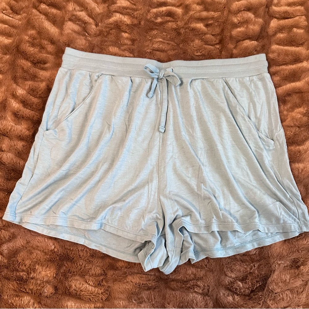 Tommy John Downtime Lounge Shorts size M/M dusty blue